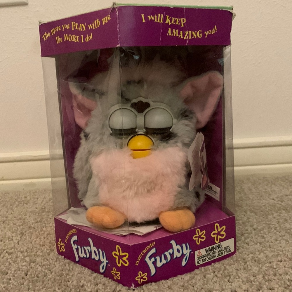 Vintage Leopard Furby